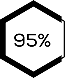 95%